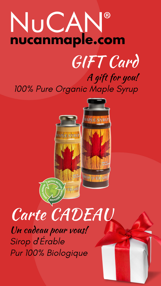 NuCAN Gift Card /Carte Cadeau